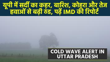 Up weather: यूपी में सर्दी का कहर, बारिश, कोहरा और तेज हवाओं से बढ़ी ठंड, पढ़ें IMD की रिपोर्ट